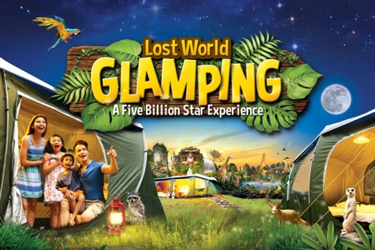 LOST WORLD GLAMPING PACKAGE FOR 2A + 2C