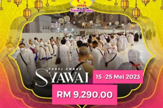 Umrah Syawal 2023 (1444H) 